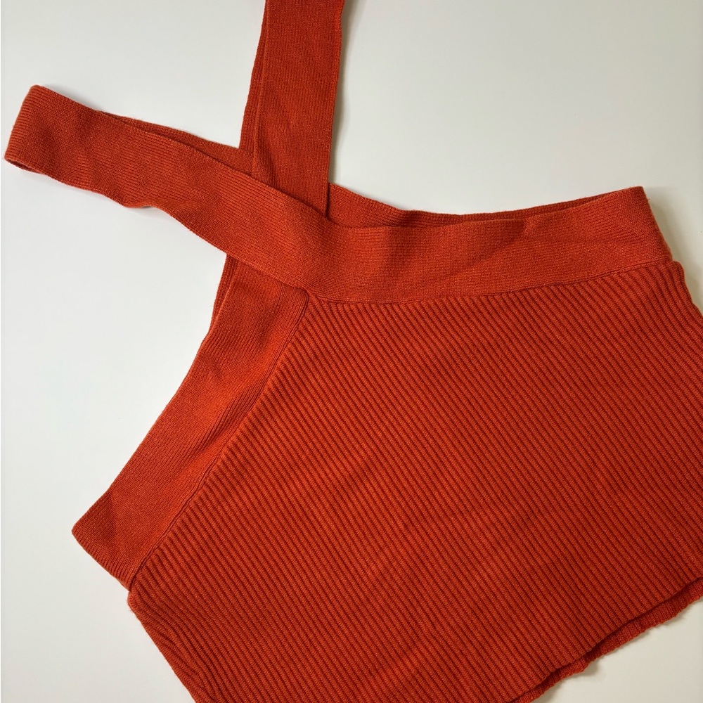 Orange Women’s cotton cropped top size M